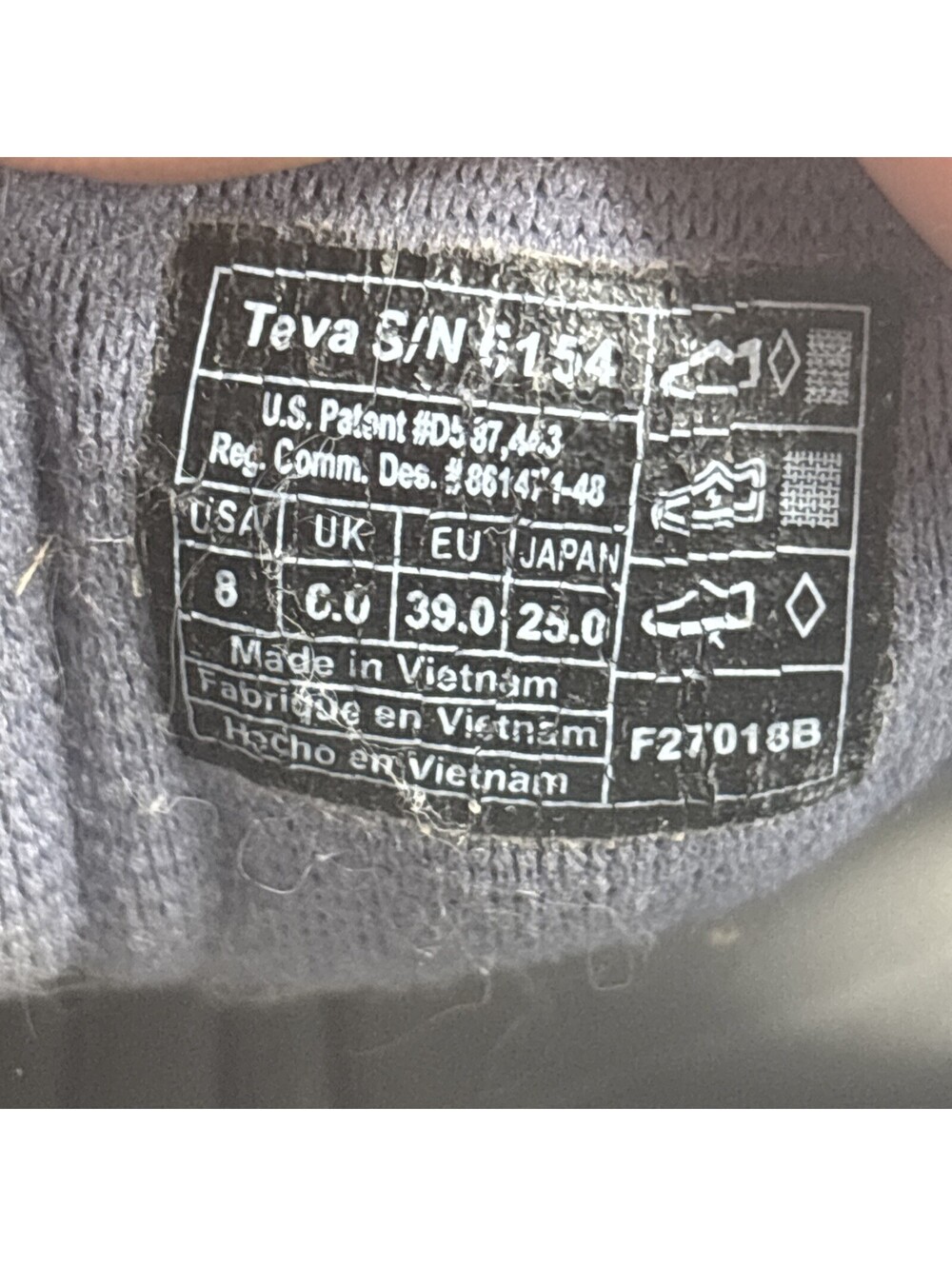 Teva Omnium 2 Women 8 Leather Sandals Brown Turkish Coffee Hiking Water - Picture 10 of 10